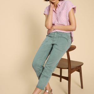 Cute Blaire Cotton Blend Trouser